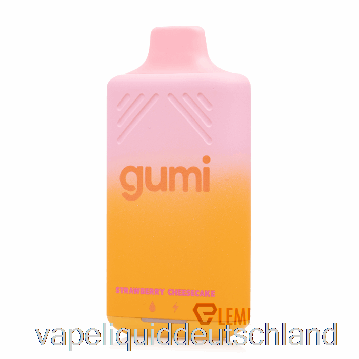 Gumi Bar 8000 Einweg-Vape-Flüssigkeit Mit Erdbeer-Käsekuchen